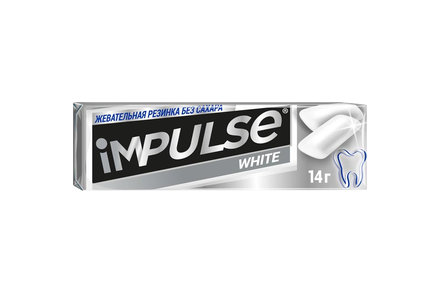 Жевательная резинка WHITE «Impulse ICE», 14 г