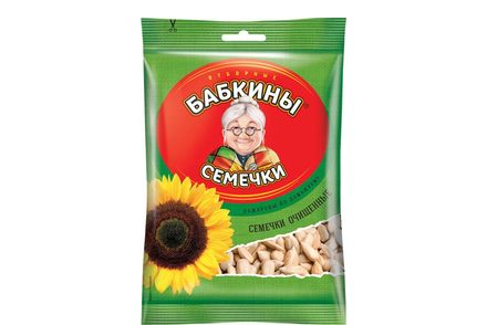 Семечки жареные, очищенные «Бабкины семечки», 100 г