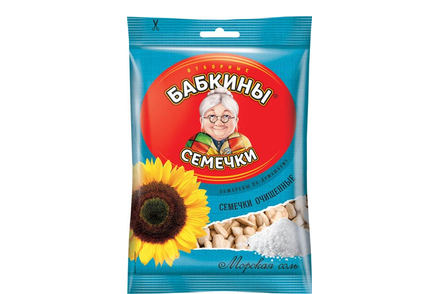 Семечки жареные, солёные, очищенные «Бабкины семечки», 100 г
