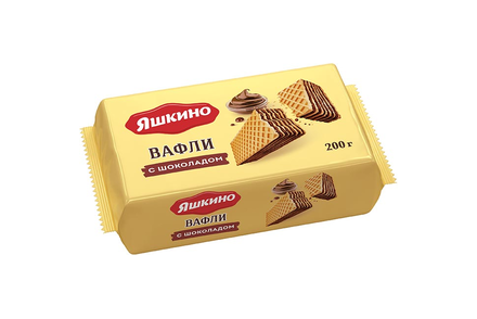 Вафли «Шоколадные» «Яшкино», 200 г