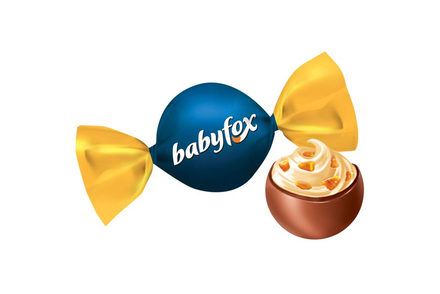 Конфеты шоколадные Galaxy sphere с соленой карамелью «BabyFox» (упаковка 0,5 кг)