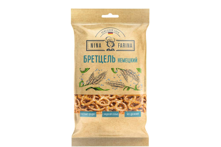 Крендельки «Бретцель немецкий» «Nina Farina», 90 г