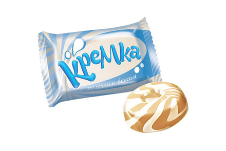 Карамель «Кремка» с молочным вкусом (упаковка 1 кг)