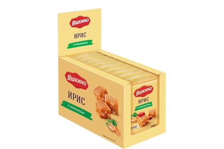 Ирис с арахисом «Яшкино», 140 г