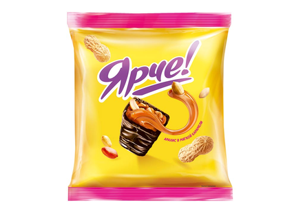 Конфета «Ярче!» с арахисом, 200 г Конфета «Ярче!» с арахисом, 200 г