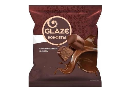 Конфета «Глэйс» с шоколадным вкусом, 200 г
