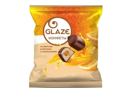 Конфеты «Глэйс» со вкусом капучино с апельсином (упаковка 0,5 кг) Конфеты «Глэйс» со вкусом капучино с апельсином (упаковка 0,5 кг)