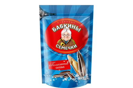 Семечки полосатые, солёные «Бабкины семечки», 240 г