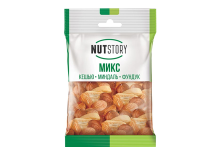 Кешью, миндаль, фундук «NutStory», 34 г