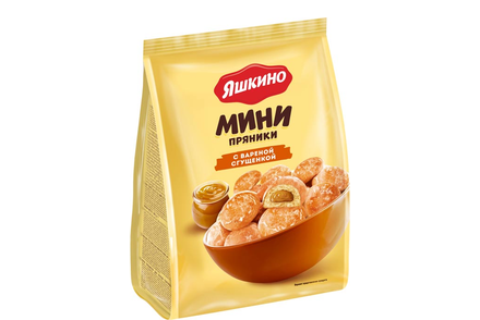 Пряники с вареной сгущенкой «Яшкино», 300 г Пряники с вареной сгущенкой «Яшкино», 300 г