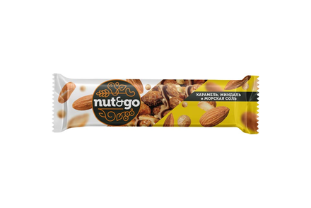 Батончик миндальный «Nut&Go», 34 г Батончик миндальный «Nut&Go», 34 г