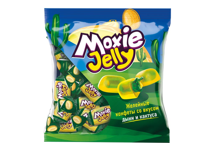 Конфеты Moxie Jelly дыня-кактус (упаковка 0,5 кг)