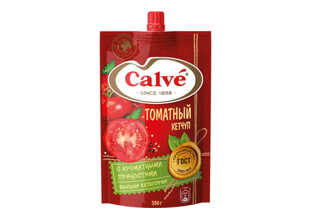 Кетчуп «Томатный» «Calve», 350 г