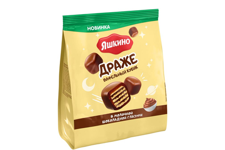 Драже вафля в молочно-шоколадной глазури, 180 г Драже вафля в молочно-шоколадной глазури, 180 г