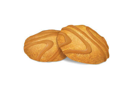 Печенье «Арахисовое» в карамельной глазури (коробка 2 кг)