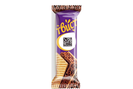 Батончик «Твист», вафельный с шоколадной начинкой, 22,5 г Батончик «Твист», вафельный с шоколадной начинкой, 22,5 г