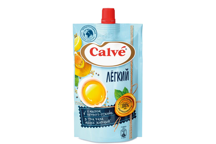 Соус майонезный «Легкий» «Calve», 230 г