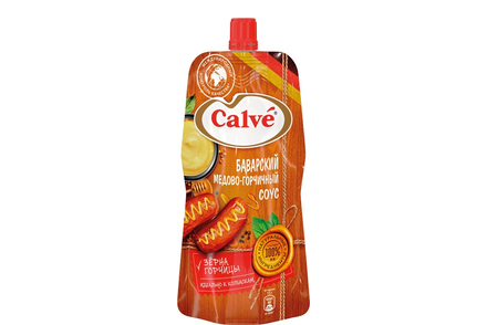Соус «Баварский» медово-горчичный «Calve», 230 г