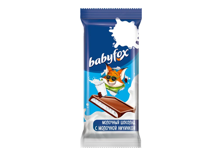 Молочный шоколад «BabyFox», 24 г