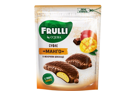 Конфеты Frulli суфле манго в шоколаде «O'Zera», 125 г