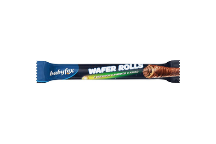 Wafer Rolls с ореховой начинкой с какао «BabyFox» (коробка 1,5 кг)