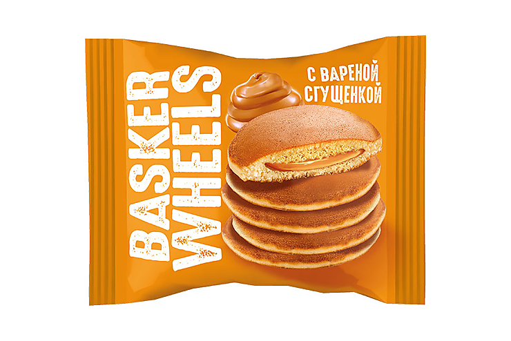 Pancake с вареной сгущенкой «Basker Wheels», 36 г