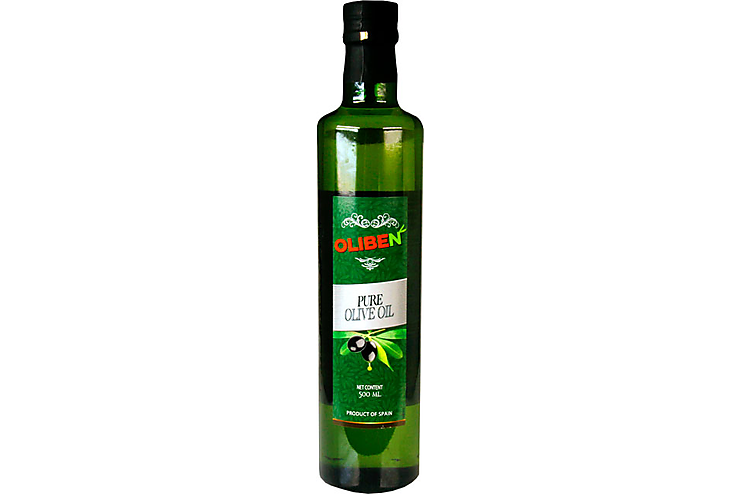 Масло оливковое Pure olive oil «OLIBEN», 496 г, 500 мл