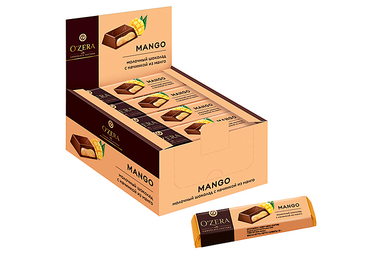 Шоколадный батончик Mango «OZera», 50 г