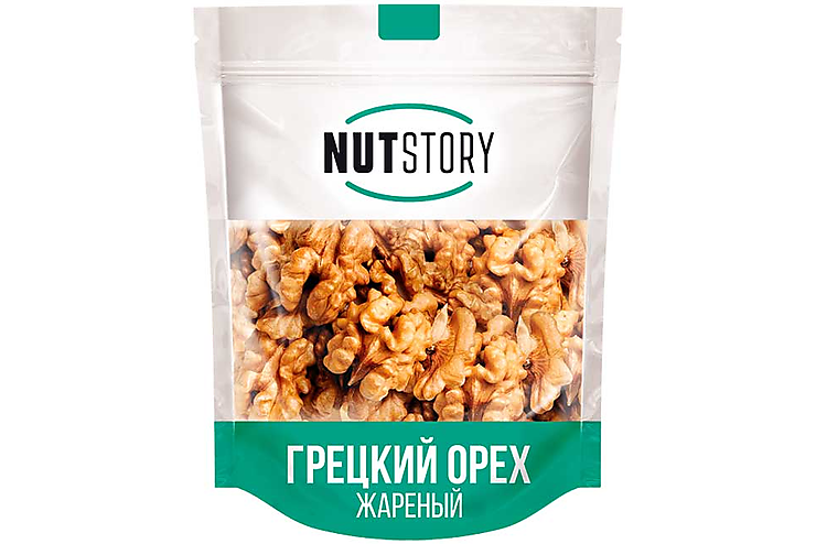 Грецкий орех жареный «NutStory», 100 г Грецкий орех жареный «NutStory», 100 г