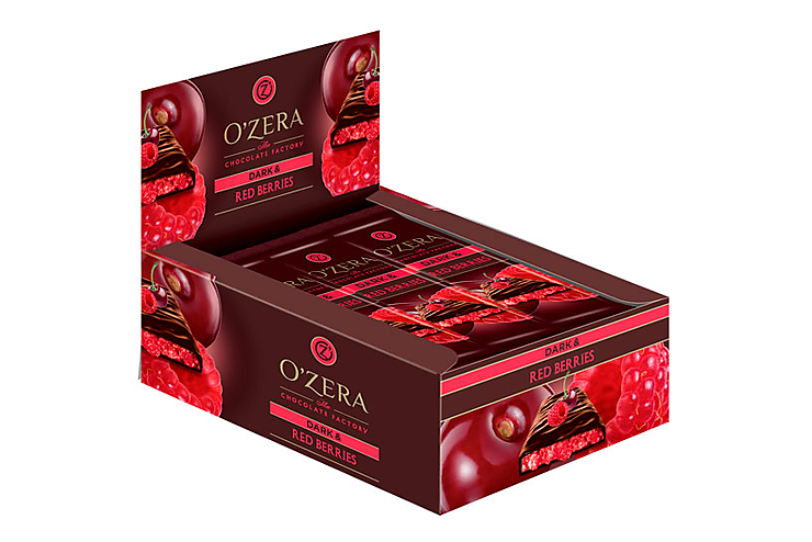 Шоколад горький  Dark & Red berries «OZera», 40 г