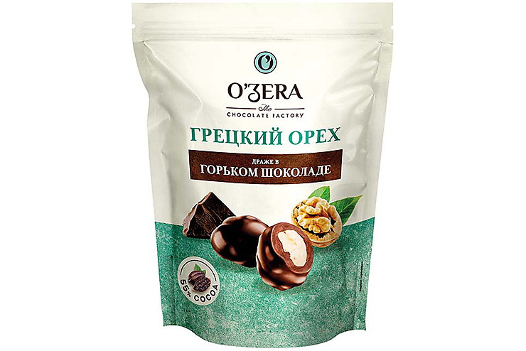 Драже  «Грецкий орех в горьком шоколаде» «O'Zera», 150 г