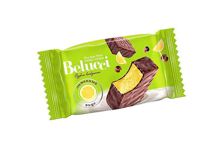 Конфета с лимонным вкусом «Belucci» (коробка 1,2 кг)