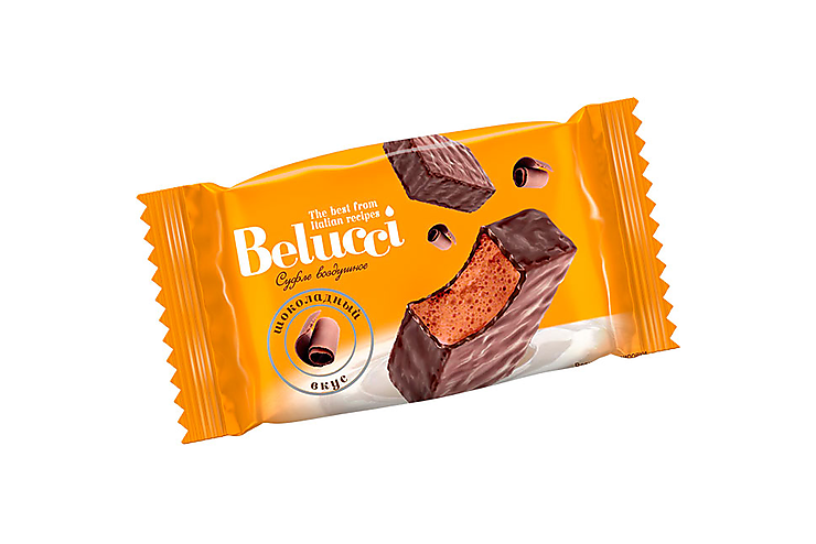 Конфета с шоколадным вкусом «Belucci» (коробка 1,2 кг)