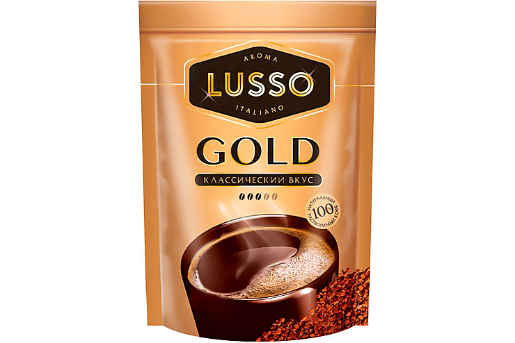 Кофе Gold, растворимый «LUSSO», 40 г