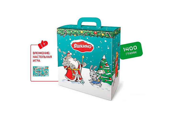 Новогодний набор «Почта» «Яшкино», 1,4 кг