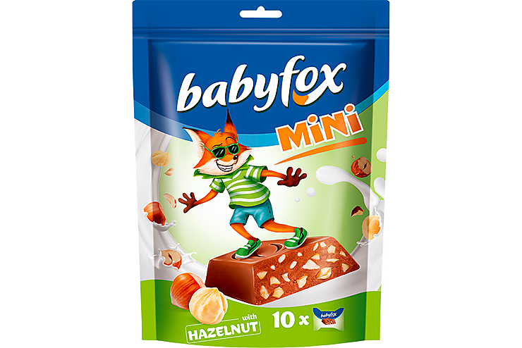 «BabyFox», конфеты шоколадные mini с фундуком, 120 г – купить по ...