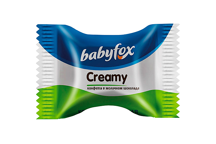 Вафельные конфеты Wafflex mini «BabyFox» (коробка 2 кг)