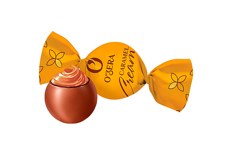 Шоколадные конфеты Caramel Cream «O'Zera» (упаковка 0,5 кг)