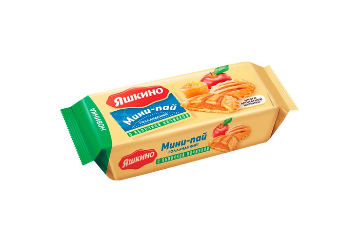 Мини-пай голландский с яблочной начинкой «Яшкино», 180 г