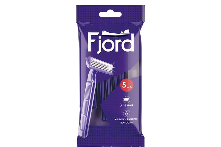 Станки одноразовые, 5 шт «Fjord», 40 г