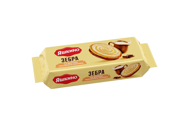 Печенье «Зебра» со вкусом топлёного молока «Яшкино», 180 г Печенье «Зебра» со вкусом топлёного молока «Яшкино», 180 г