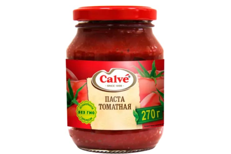 Паста томатная «Calve», 270 г Паста томатная «Calve», 270 г