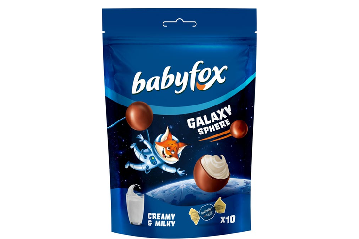 Конфеты шоколадные Galaxy sphere «BabyFox», 130 г