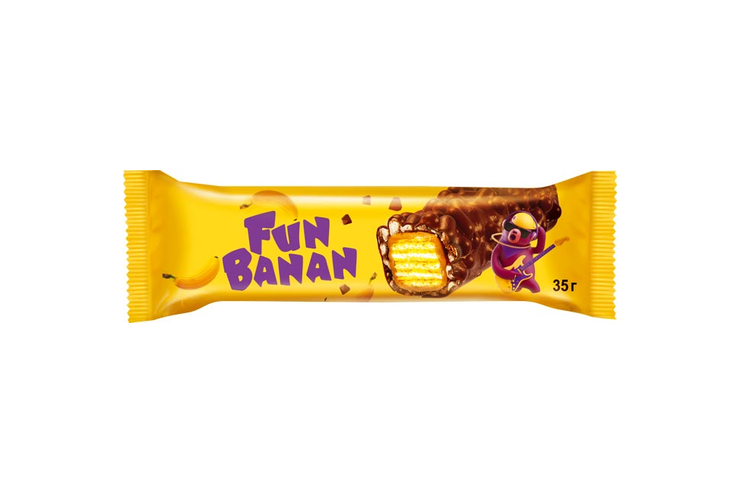 Батончик «Fun Banan», 35 г