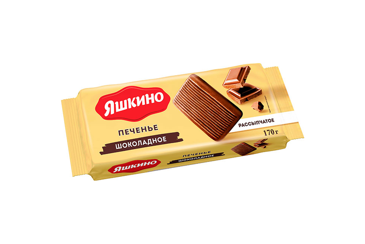 Печенье с шоколадным вкусом «Яшкино», 170 г Печенье с шоколадным вкусом «Яшкино», 170 г