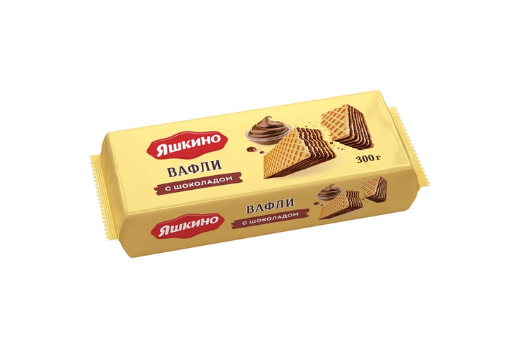 Вафли «Шоколадные» «Яшкино», 300 г