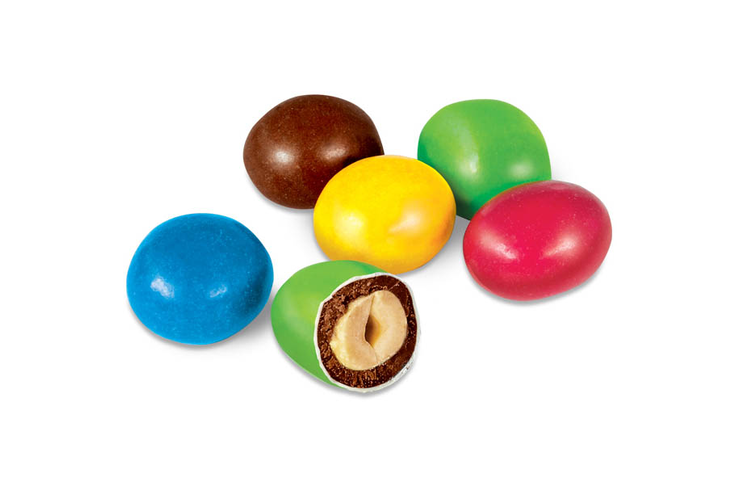 Драже арахис в шоколадной и сахарной цветной глазури, 500 г