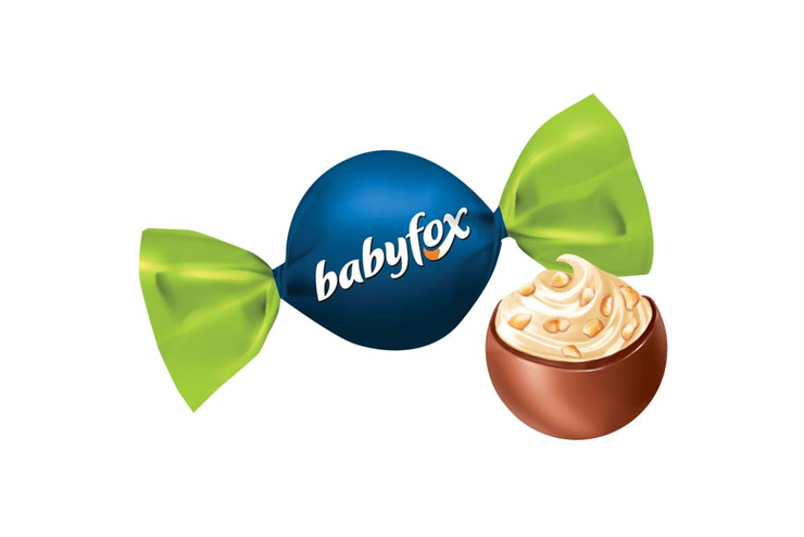 Конфеты шоколадные Galaxy sphere с фундуком «BabyFox» (упаковка 0,5 кг)