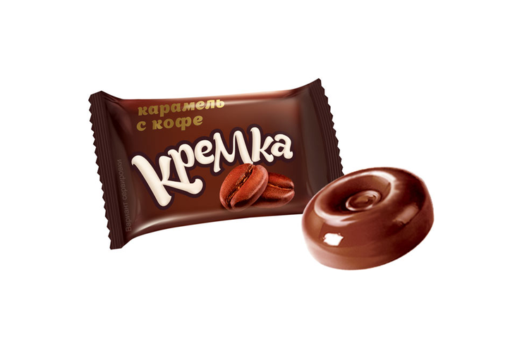 Карамель «Кремка» с кофе (упаковка 1 кг) Карамель «Кремка» с кофе (упаковка 1 кг)