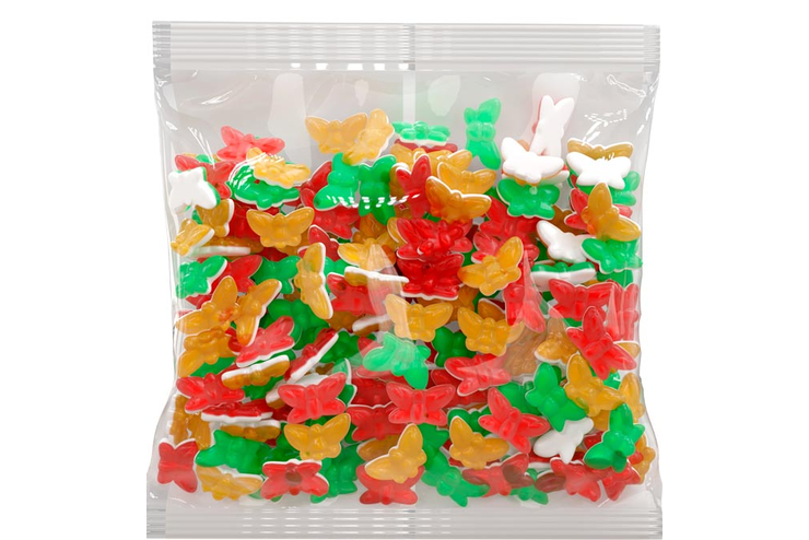 Мармелад жевательный в форме милых  бабочек «KrutFrut» (упаковка 0,5 кг)